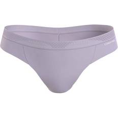 Paars - String Onderbroeken SKINII Comfort Lace-trim Mid-rise Stretch Thong - Lavender Blue