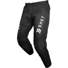 Hombre - Negro Vestidos Shot Contact Zip 2.0 Pantalones Motocross Hombre