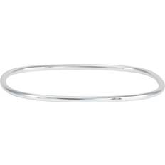 Silpada Silpada 'On The Square' Bangle Bracelet in Sterling Silver, 7.5"