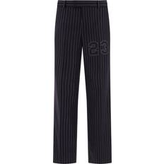Off-White "23" Pinstriped Trousers