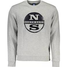 Mens Long-sleeved Crew-Neck Sweatshirt - Grey