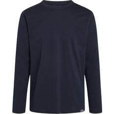 Mads Nørgaard T-shirts Mads Nørgaard Mads Nørgaard Copenhagen Organic Thor Tee LS Mand Langærmede T-shirts Bomuld hos Magasin Blå
