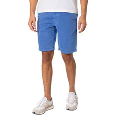 Azul - Shorts chinos Superdry Pantalón Corto Chino Officer - Bleu