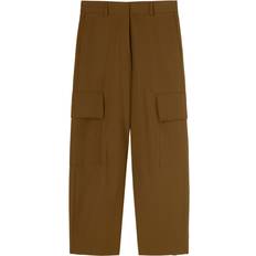 Palm Angels Pants Palm Angels tapered cargo trousers women Cotton/Polyester/Cotton Brown