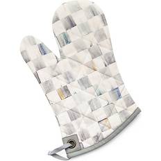 Mackenzie-Childs Sterling Check Bistro Oven Mitt Pot Holders