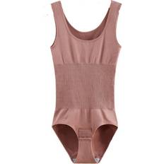One Piece Shapewear & Under Garments One Piece One Piece Full Body Shaper Bean Paste 10-12 Brown