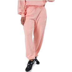 Puma Rosa Byxor Puma Women's Classics Relaxed Jogger, Female, Kläder, Byxor, Rosa
