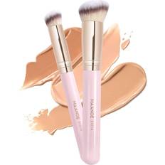 Cosmetics Shein MAANGE pcs Professional Facial Brush SetFoundation BrushConcealer BrushMakeup Tools With Soft Fiber For Easy CarryingBrush For Travel