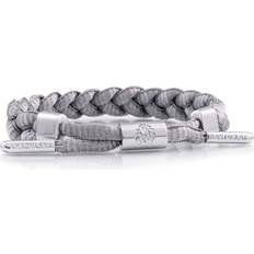 Rastaclat Original Hand Braided Façade Silver Bracelet for All Ages Men Women