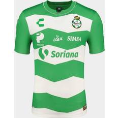 Charly Men's White Santos Laguna 2023/24 Home Authentic Jersey