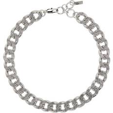 Marc Jacobs Halsband Marc Jacobs Monogram Chain Link Silver-Plated Necklace