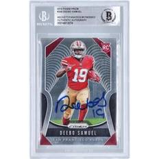 Panini America Deebo Samuel San Francisco 49ers Autographed 2019 Prizm #346 Beckett Fanatics Witnessed Authenticated Rookie Card