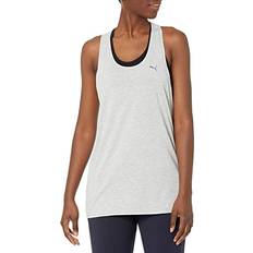 Puma XXL Tank Tops Puma Women's Studio Foundation Relaxed Tank, Light Gray Heather