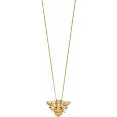 Elements Gold Bee Pendant - Yellow