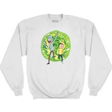 Ripple Junction Adventures of Rick and Morty Portal Adult Unisex Sweatshirt White