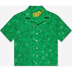 White Shirts Off-White Kids Shirt - Green