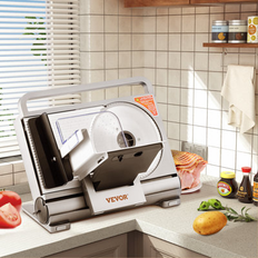 VEVOR Stainless Steel Electric Meat Slicer