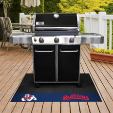 BBQ Carpets Fanmats Fresno State Grill in Brown/Gray