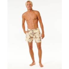 Gule - Herre Badetøy Rip Curl Revival Floral 16'' Volley Shorts