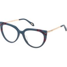 Glasögon & Läsglasögon Just Cavalli VJC076 04G5 54 Blåa Glasögon