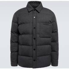 Burberry Grey Outerwear Burberry Padded silk jacket grey