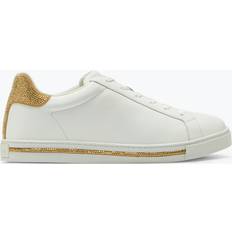 Rene Caovilla Xtra Crystal White-gold Sneaker 15 Woman