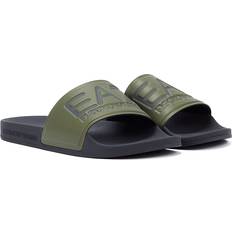 EA7 Slippers & Sandals EA7 Sea World Men's Khaki/Black Slides Green