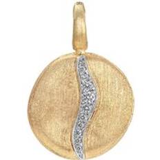 Jaipur 18ct Yellow Gold Diamond Stackable Pendant Gold