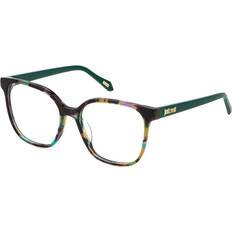 Glasögon & Läsglasögon Just Cavalli Kvinna VJC082 0XAM Optiska Bågar Acetat Fyrkantig
