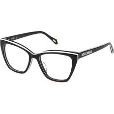Glasögon & Läsglasögon Just Cavalli VJC084V 09H9 Optiska Bågar Acetat Svart Fjäril