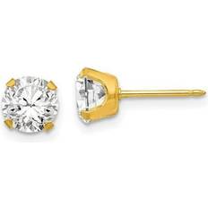 Bagatela 24K Fashion Inverness Plated mm CZ Earrings
