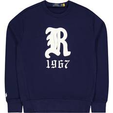 Klær Polo Ralph Lauren Lightweight Fleece Sweatshirt Cruise Navy, Unisex, Tøj, Tops, Blå