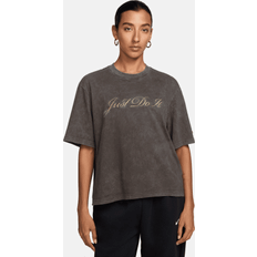 Brown - Women T-shirts Nike Women's Sportswear T-Shirt in Brown, FZ4889-237