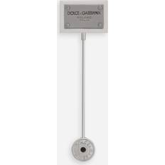 Palladium Brooches Dolce & Gabbana Spillino Man Bijoux Silver Metal Brooches