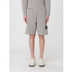 Stone Island Herren Hemden Stone Island Gray Patch Shorts