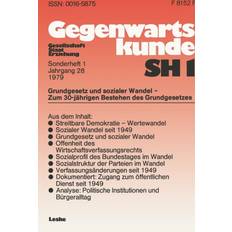 Grundgesetz Und Sozialer Wandel Zum 30. Jahrestag Der Verfassung Der Bundesrepublik Deutschland 9783810003065 (Hæftet)