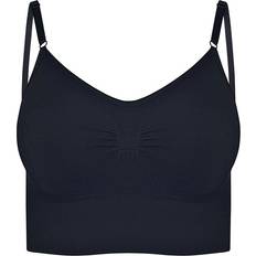 Low Back Bamboo Bralette - Black