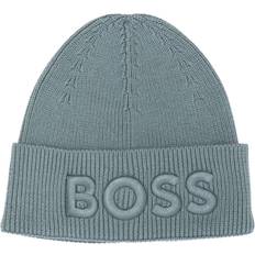 HUGO BOSS Kasketter HUGO BOSS Afox Strikket Hue - Open Green