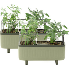 Pots Vego Garden Mini Herb Metal Planter