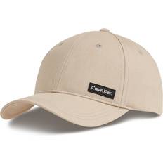 Calvin Klein Cotone Cappelli Calvin Klein Cappellino Elevated Patch Cappellino da Baseball - Beige