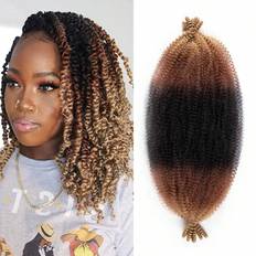 Syntethår Hårtränsar Shein 1/3Packs Springy Afro Twist Hair 1B/30/27 Ombre Marley Braiding