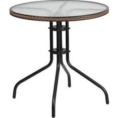 Garden Table Emma + Oliver Tempered Glass