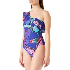 Desigual Swimwear Desigual womens One Piece Swimsuit, Blue