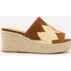 Marrone Sandali con tacco Castañer Espadrillas 023437 - Marrone