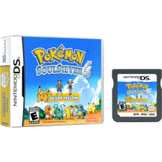 Pokeemon Silver Yellow Games Cartridges for NDS NDSL 3DS Dsi 2DS 3DS XL Consoles