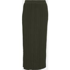 Max Mara Nederdele Max Mara Carnia Plissé Jersey Midi Skirt - Green