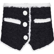 Balmain Skirts Balmain Black Fringed Miniskirt