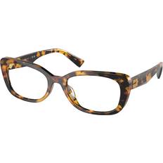 Miu Miu Glasögon Miu Miu MU07VV VAU1O1 Women’s Tortoiseshell Size Free Lenses HSA/FSA Insurance Blue Light Block Available