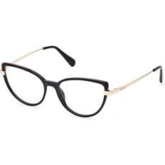 Glasögon & Läsglasögon MAX&Co. Kvinna MO5103 001 Optiska Bågar Injicerad Svart Cat Eye Normal