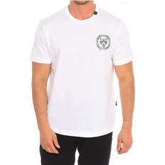 Philipp Plein Kläder Philipp Plein Plein Sport TIPS412 Mens short sleeve t-shirt White